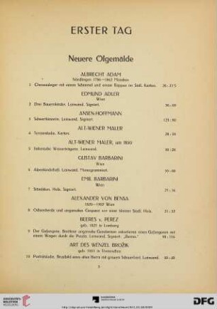 Erster Tag (Nr. 1-165)
