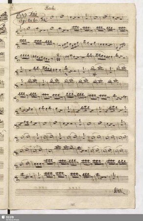 1337. Aria: L'alma confusa / Gazzaniga, G.
