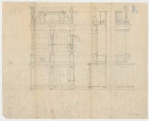 Thiersch, Friedrich von; München; Justizpalast - Schrank (Ansichten)