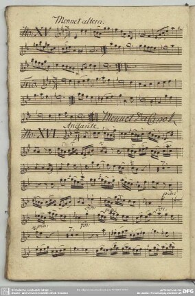16. Anonymus, Andante, F-Dur