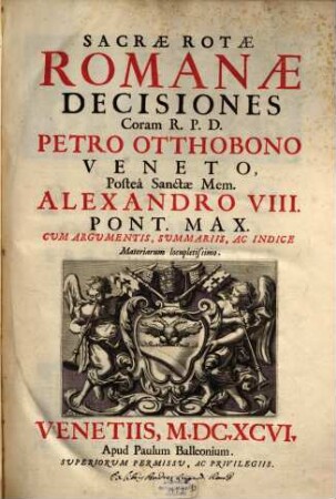 Decisiones sacrae rotae romanae