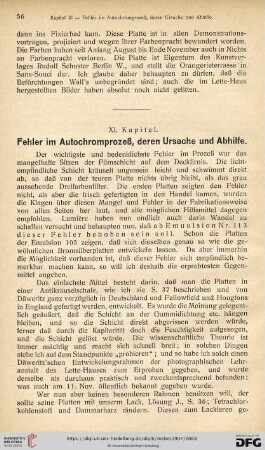 XI. Kapitel