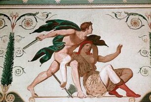 Krieger mit Amazone