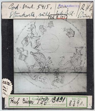 Albrecht Dürer: Sternzeichen. Cod. Nat. 5415, Wien