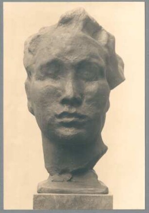Kopf Genius, 1927/28, Bronze