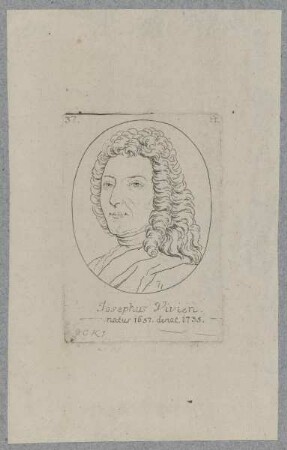 Bildnis des Josephus Vivien