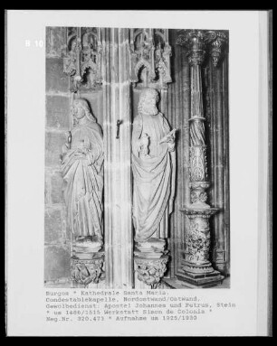 Apostel Johannes und Petrus