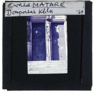 Mataré, Bronzetüren des Südquerhauses des Kölner Doms : Mittlere Portale