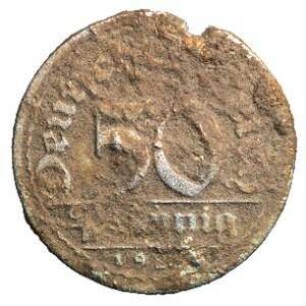 Fundmünze, 50 Pfennig, 1920 - 1922