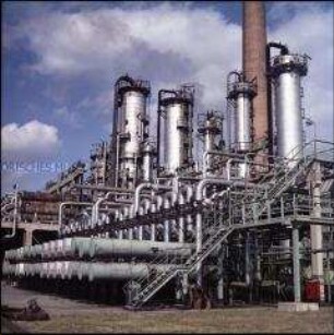VEB Petrolchemisches Kombinat (PCK) in Schwedt/Oder