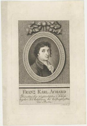 Bildnis des Franz Karl Achard