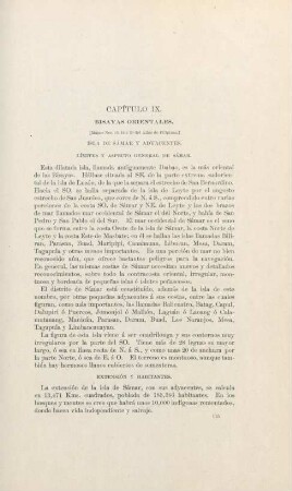 Capítulo IX. Bisayas orientales