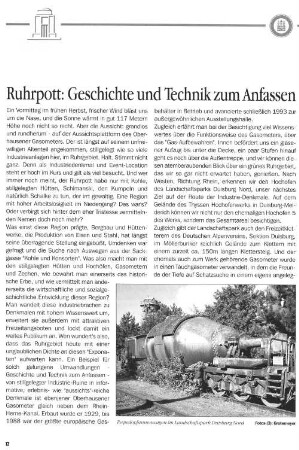 Ruhrpott: Geschichte und Technik zum Anfassen