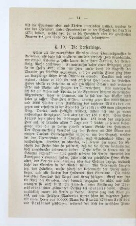 §. 10. Die Perserkriege