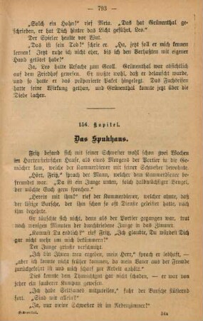 156. Kapitel. Das Spukhaus.