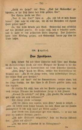 156. Kapitel. Das Spukhaus.