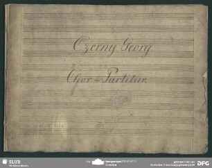 Czerny Georg. Excerpts. Arr - Mus.4615-F-501A
