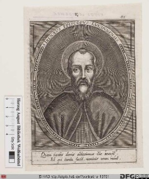 Bildnis hl. Irenaeus