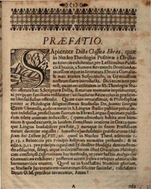 Diss. philos. in dictum classicum Jesaiae Ca. VIII,20