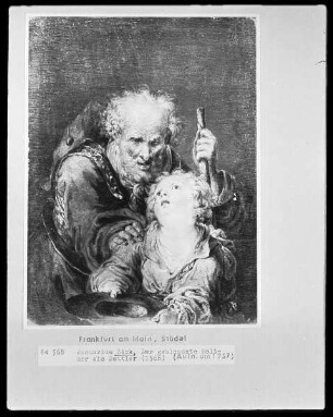 Der geblendete Belisar als Bettler
