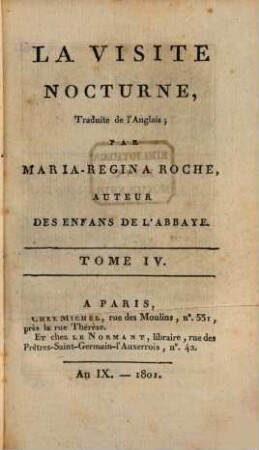 La visite nocturne, 4