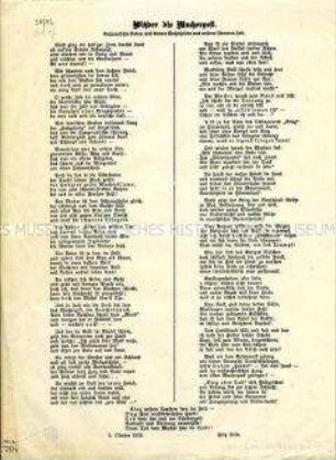 Patriotische Verse