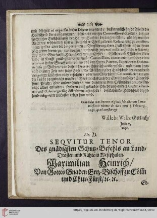 Sequitur Tenor