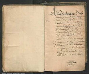 Erbbuch des Amtes Liebenwerda