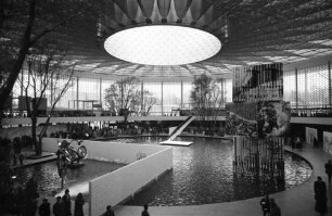 Brüssel: Pavillon der USA, Innenansicht