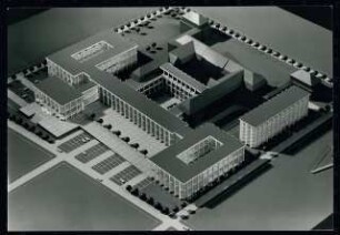 Museen Berlin-Dahlem: Modelluntersuchungen für Erweiterung Museum Dahlem