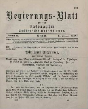 107. Verordnung, den Malzaufschlag im Vordergericht Ostheim betreffend