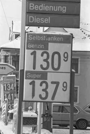 Benzinpreise in Karlsruhe