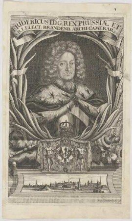 Bildnis der Fridericus I.