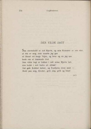 Den vilde Jagt