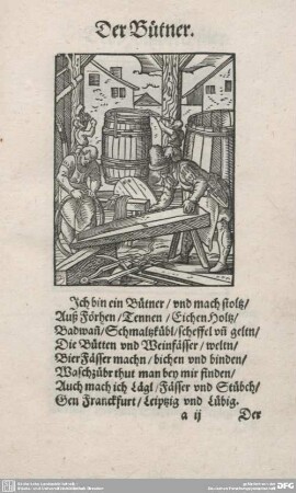 Der Bütner.