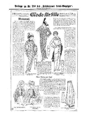 Beilage zu Nr. 250