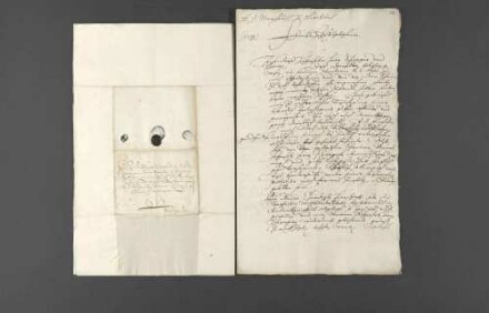 Gesuch des Hans Georg Hofer von Lobenstein im Auftrag Markgraf Albrechts II. von Brandenburg-Ansbach an den württembergischen Oberstallmeister von Münchingen um 25 Fasanen, die jedoch nicht vor einer Monatsfrist zu haben sind.