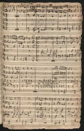 Salve mi Jesu adoro te; V (2), strings, bc; A-Dur