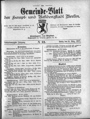 1907,12: No. 12, 24. März 1907