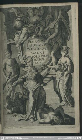 Res Gestae Friderici Wilhelmi Magni Electoris Brandenburgici