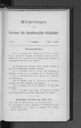 No. 1, 1886. Januar.