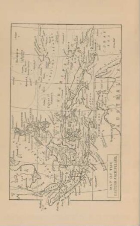 Map of the eastern archipelago
