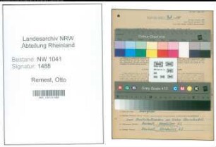 Entnazifizierung Otto Remest , geb. 31.12.1914 (Lehrer)