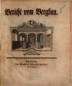 Bericht vom Bergbau