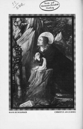 Christus am Ölberg.