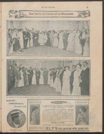 Los bailes de Carnaval en Diamante
