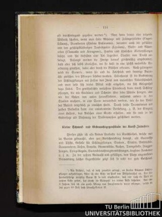 Kleine Schmuck- und Gebrauchsgegenstände der Kunst-Industrie.