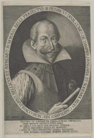 Bildnis des Henricus Duval de Dampierre