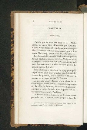 Chapitre II. Montagnes.