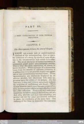 Chapter I. The Discrepancies between the several Gospels.